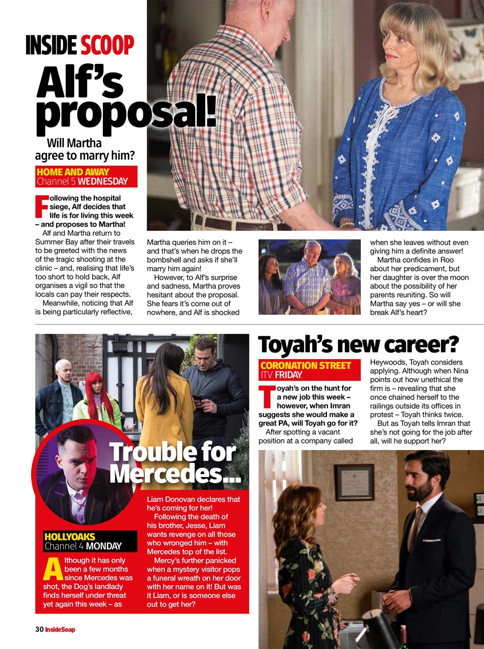 Inside Soap Preview Pages