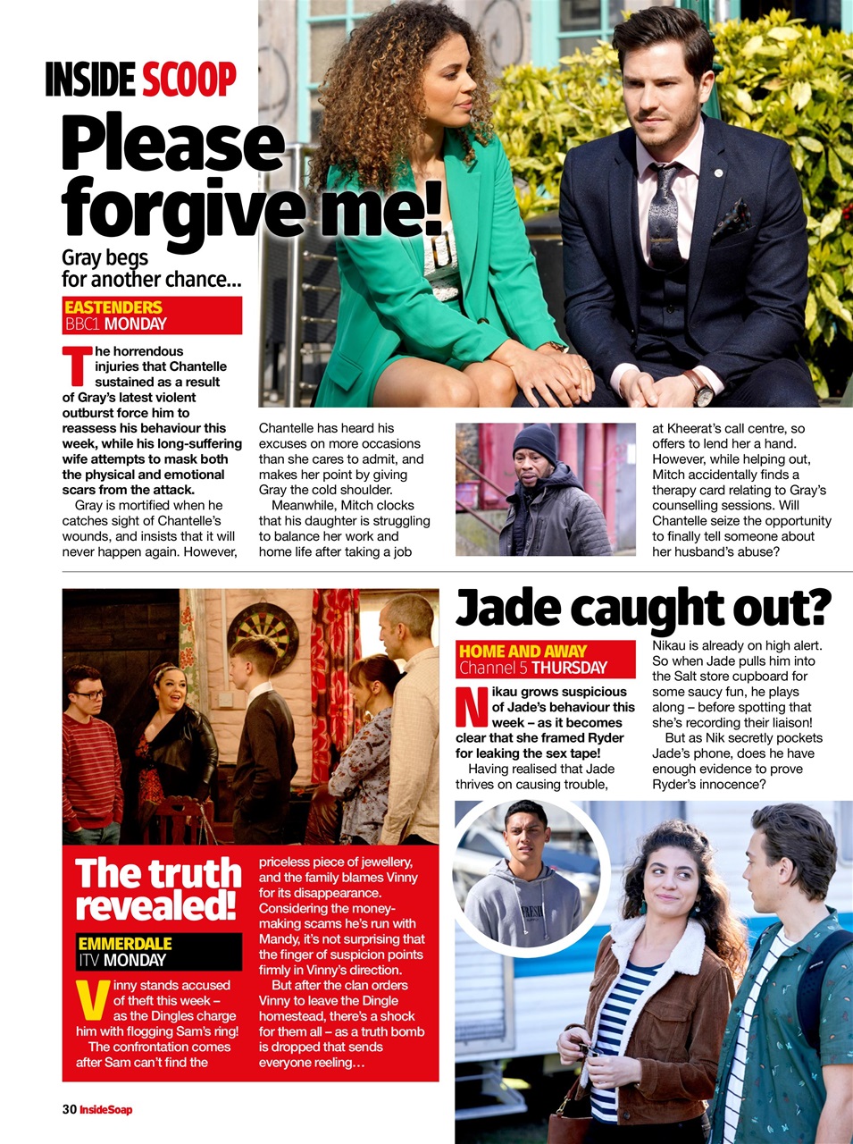 Inside Soap Preview Pages