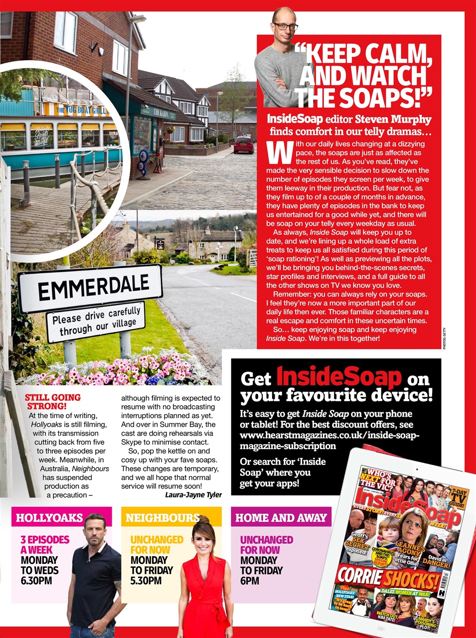 Inside Soap Preview Pages