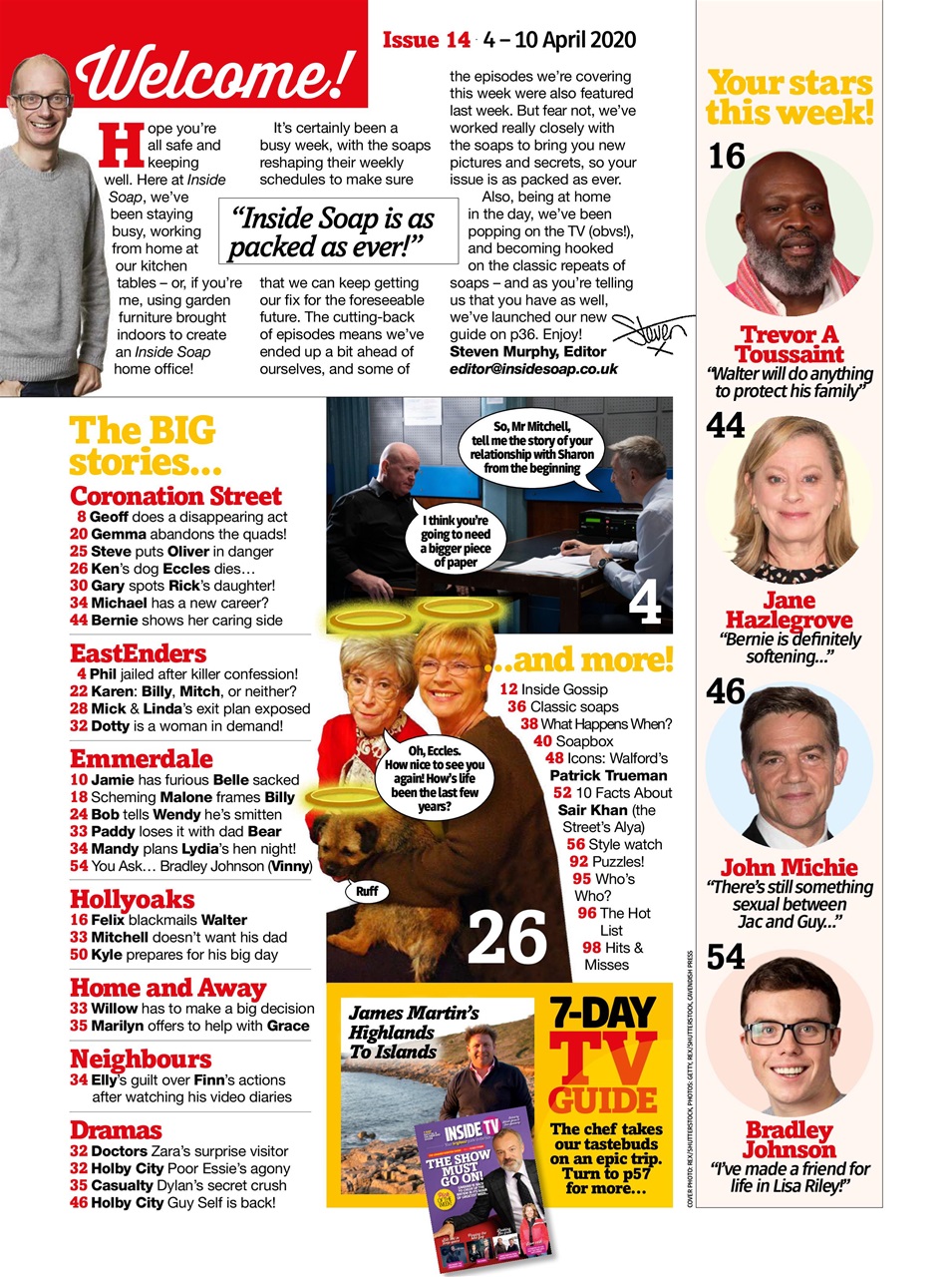Inside Soap Preview Pages