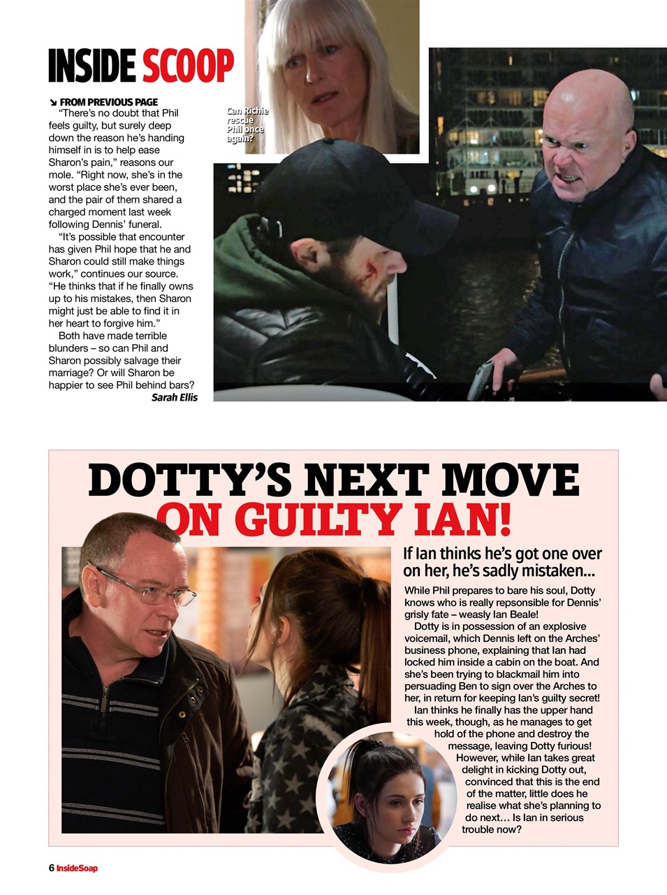 Inside Soap Preview Pages