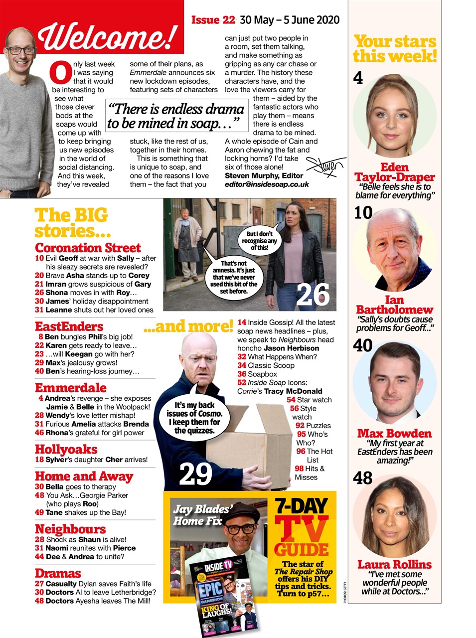 Inside Soap Preview Pages