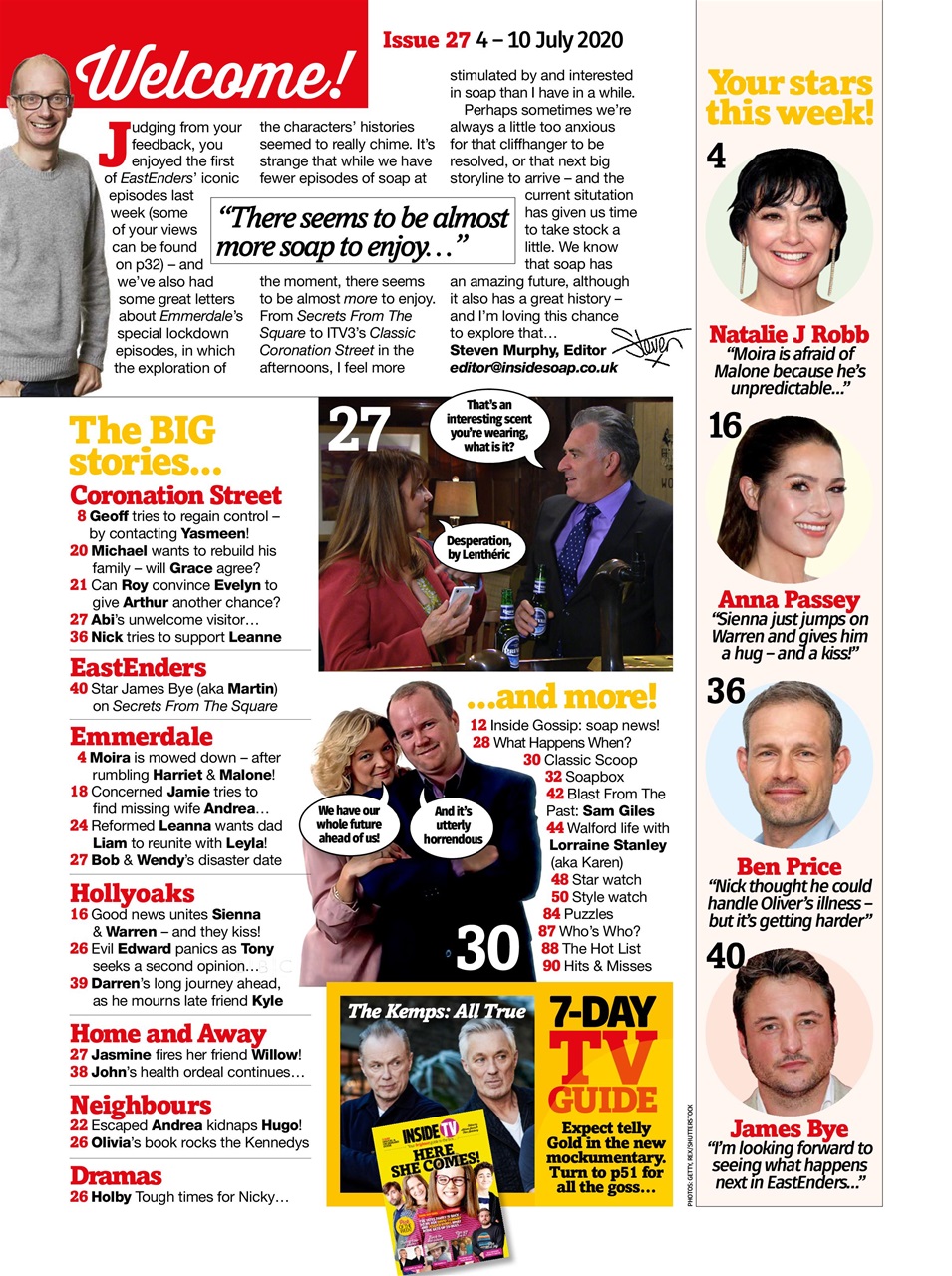 Inside Soap Preview Pages