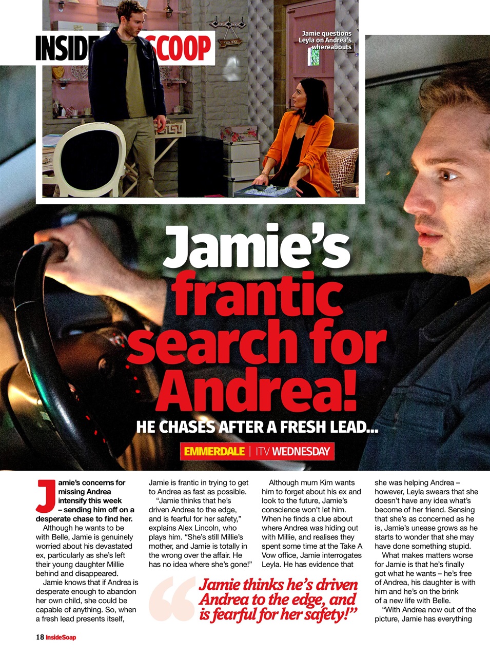 Inside Soap Preview Pages