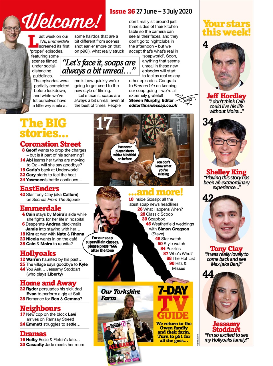Inside Soap Preview Pages