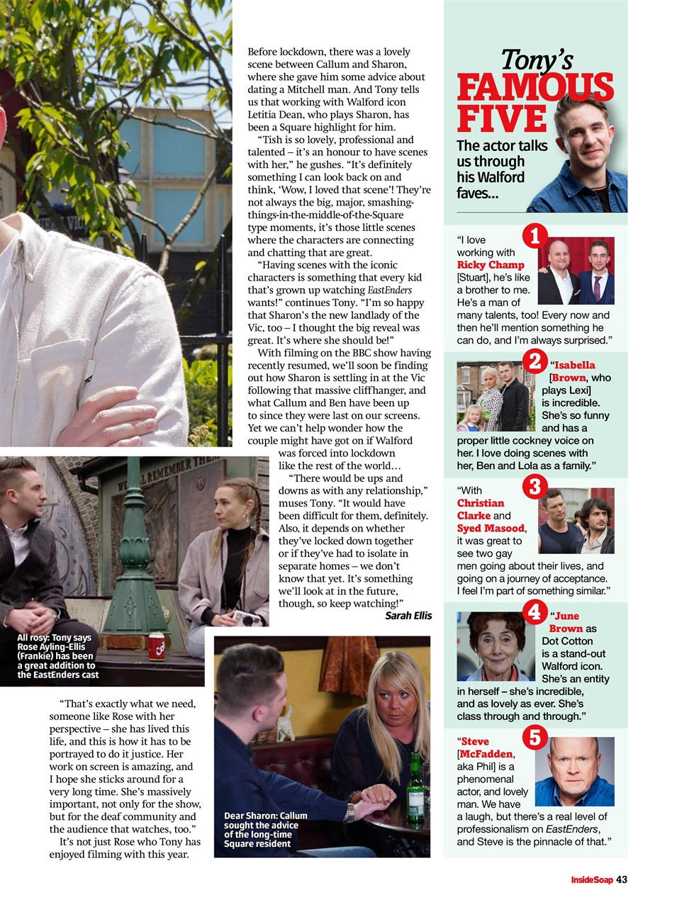Inside Soap Preview Pages