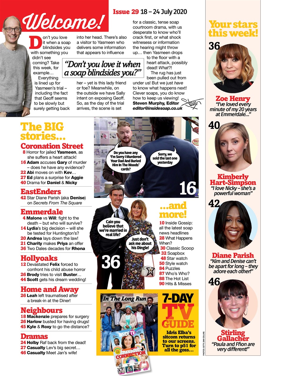 Inside Soap Preview Pages