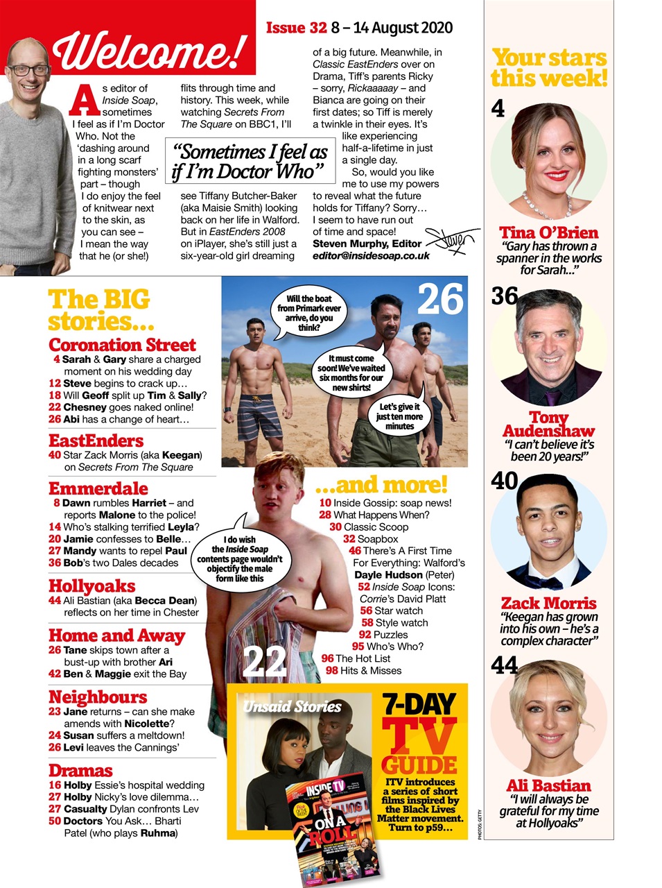 Inside Soap Preview Pages