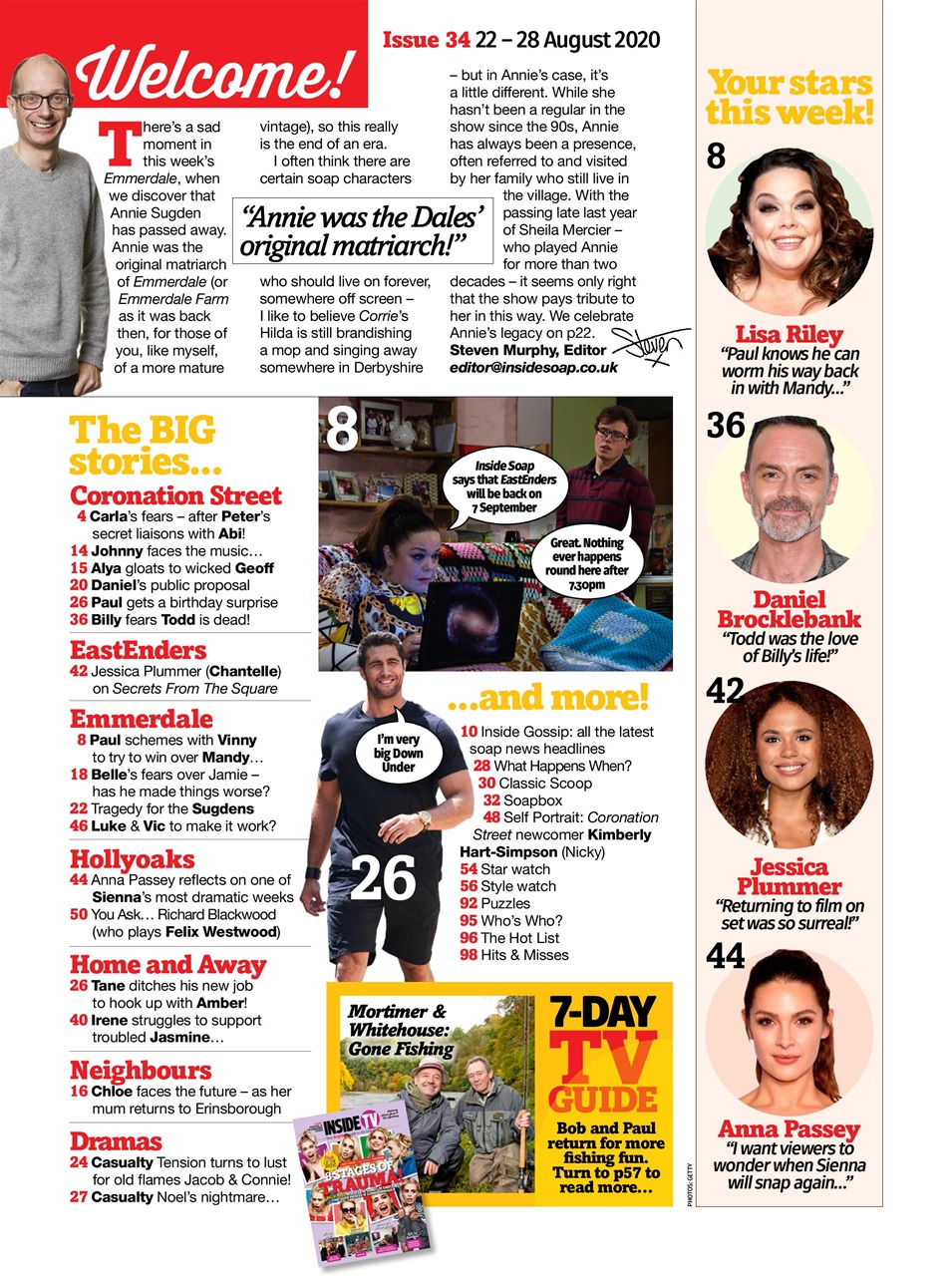 Inside Soap Preview Pages