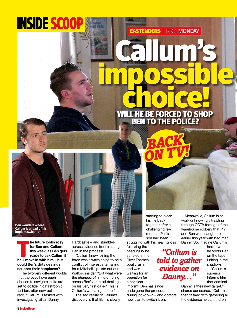 Inside Soap Preview Pages