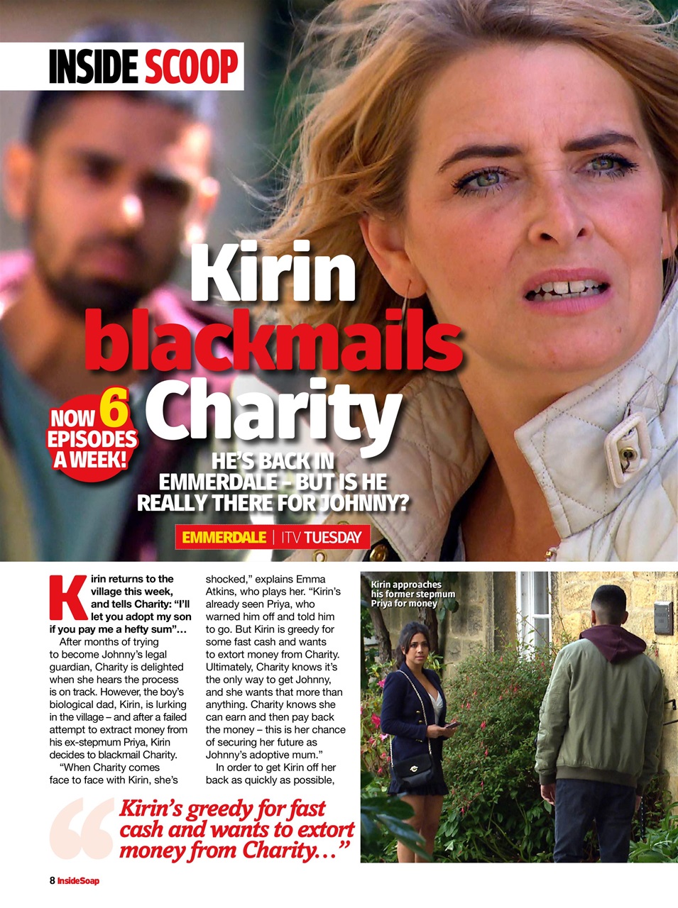 Inside Soap Preview Pages
