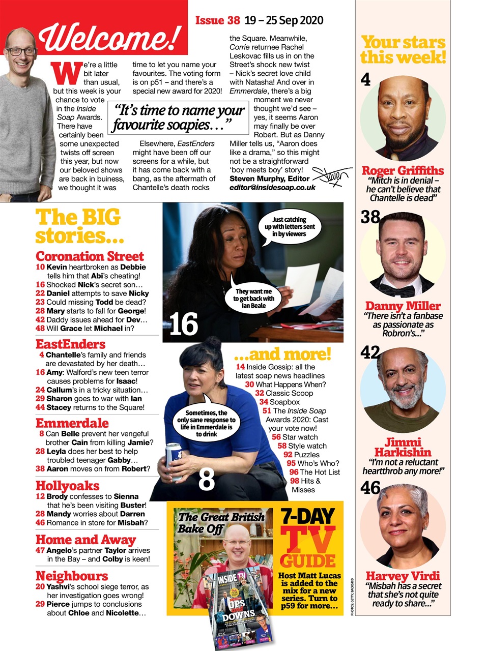 Inside Soap Preview Pages