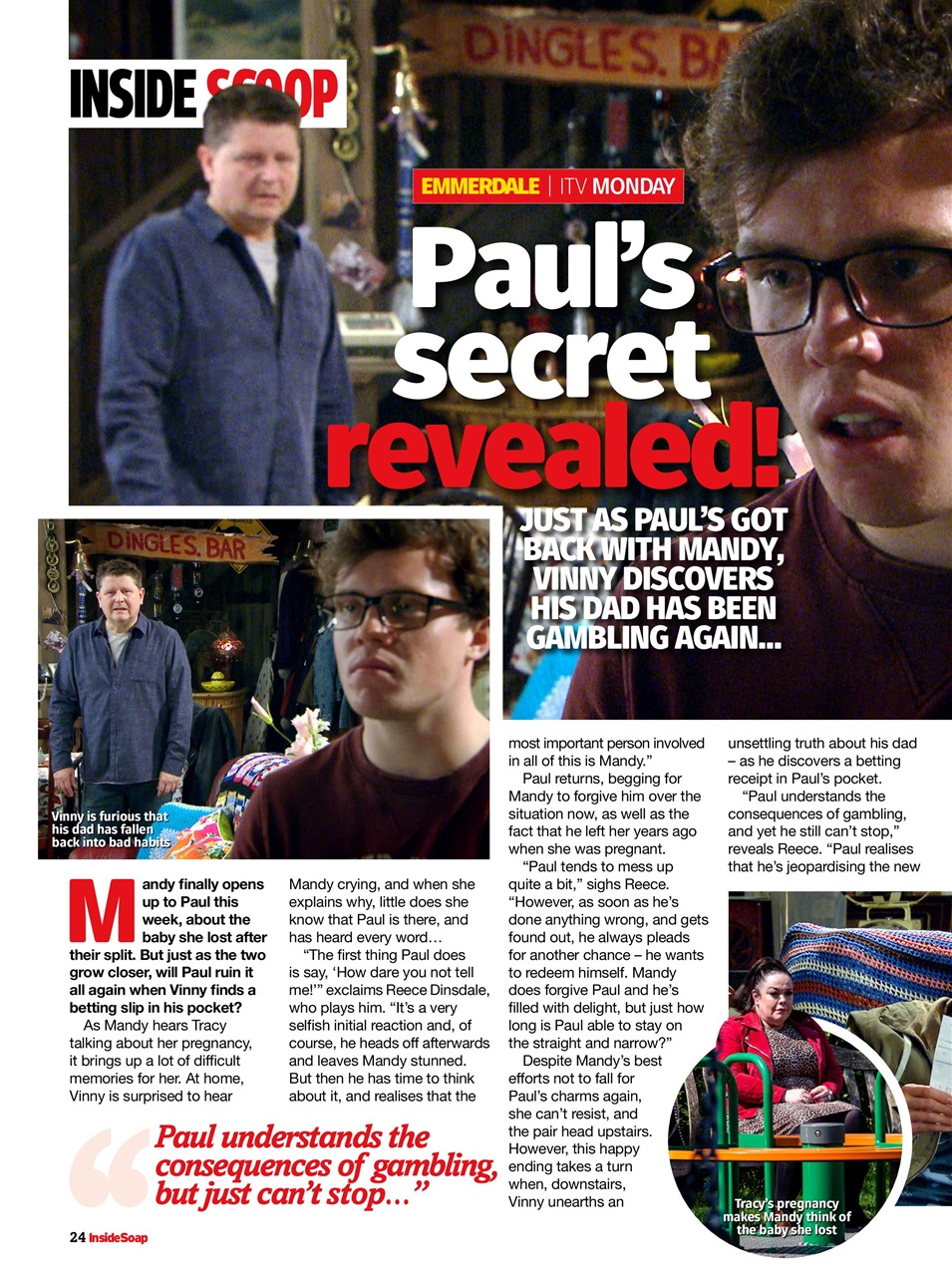 Inside Soap Preview Pages