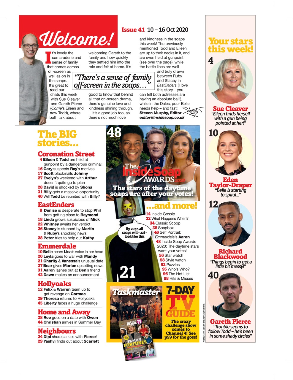 Inside Soap Preview Pages