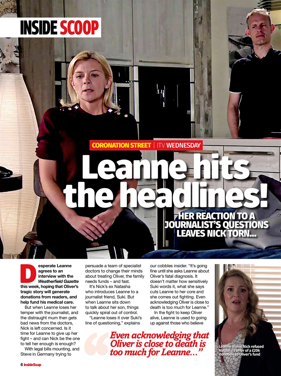 Inside Soap Preview Pages