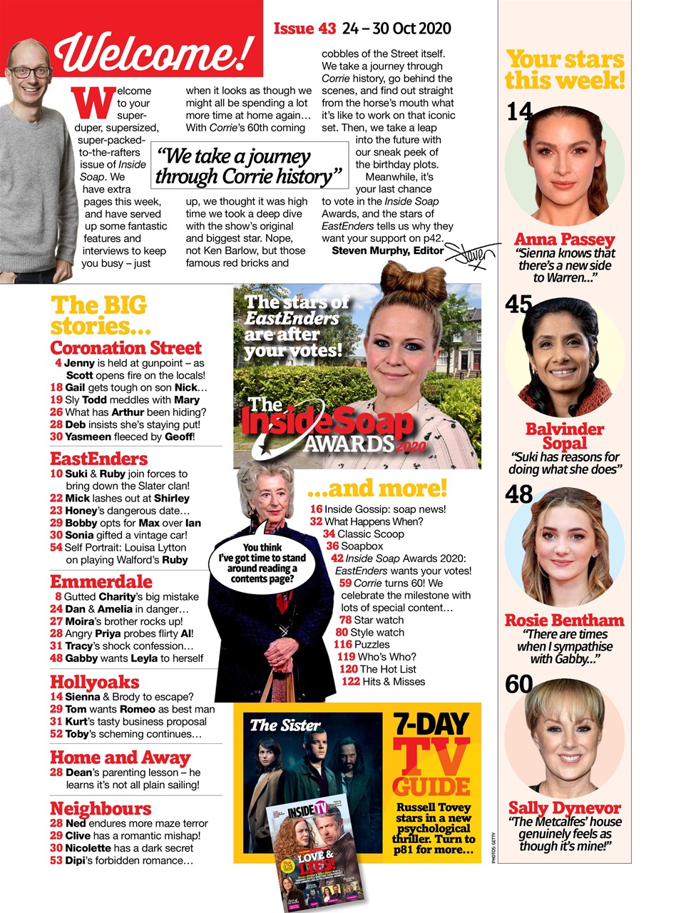 Inside Soap Preview Pages