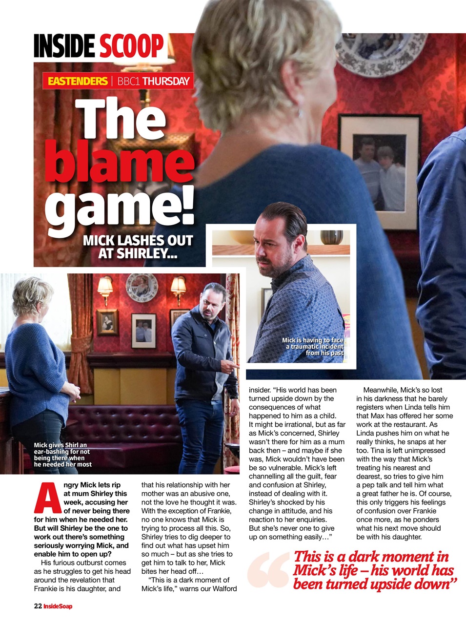 Inside Soap Preview Pages