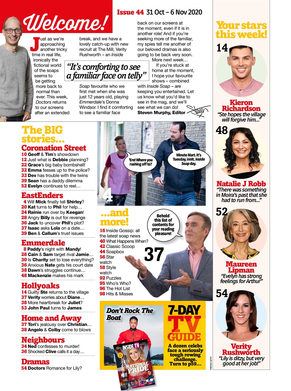 Inside Soap Preview Pages