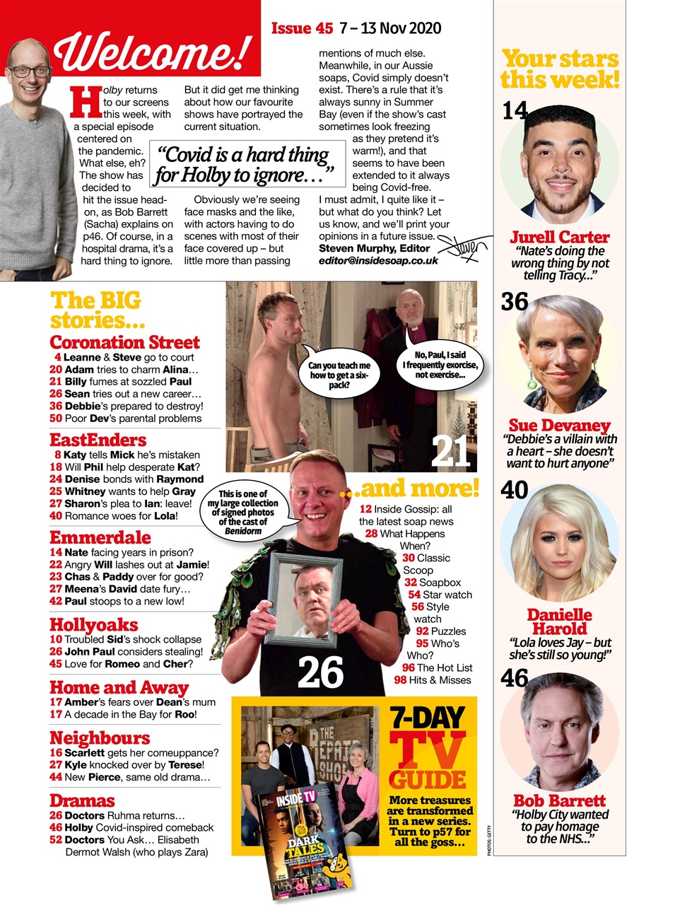 Inside Soap Preview Pages
