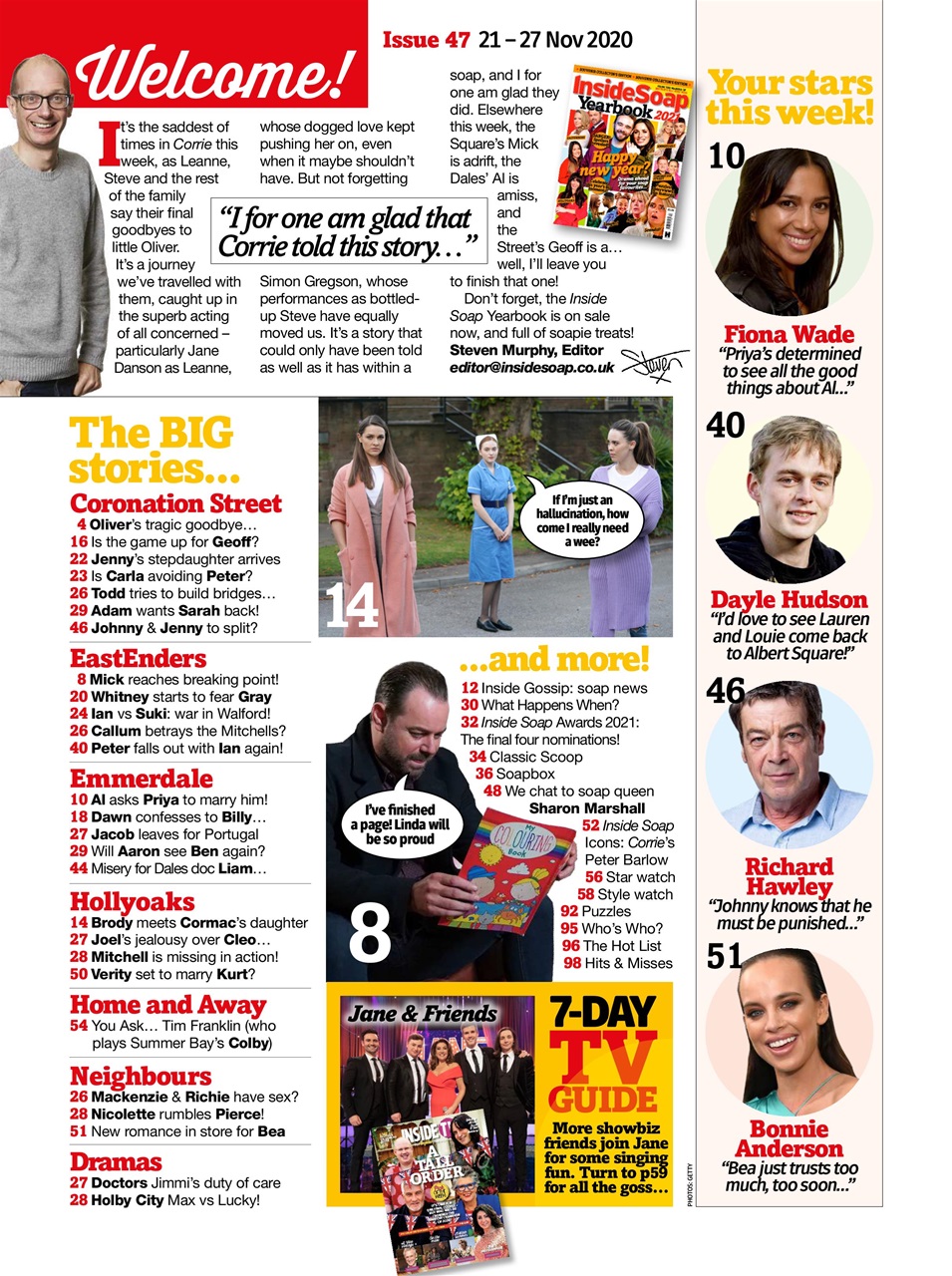 Inside Soap Preview Pages