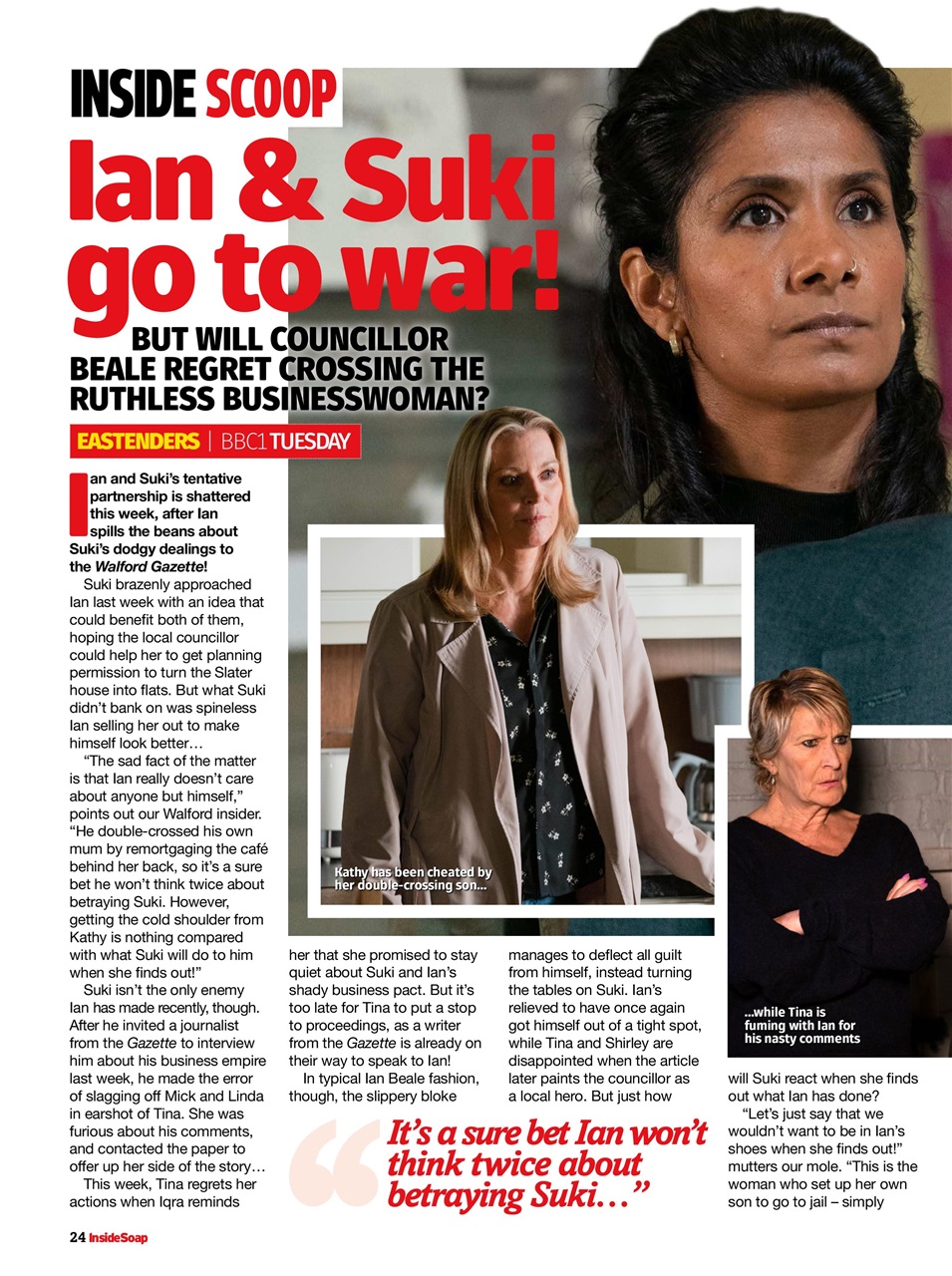 Inside Soap Preview Pages