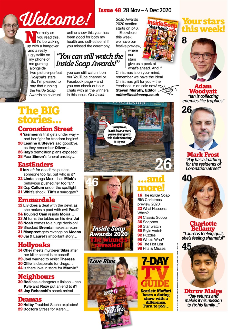 Inside Soap Preview Pages