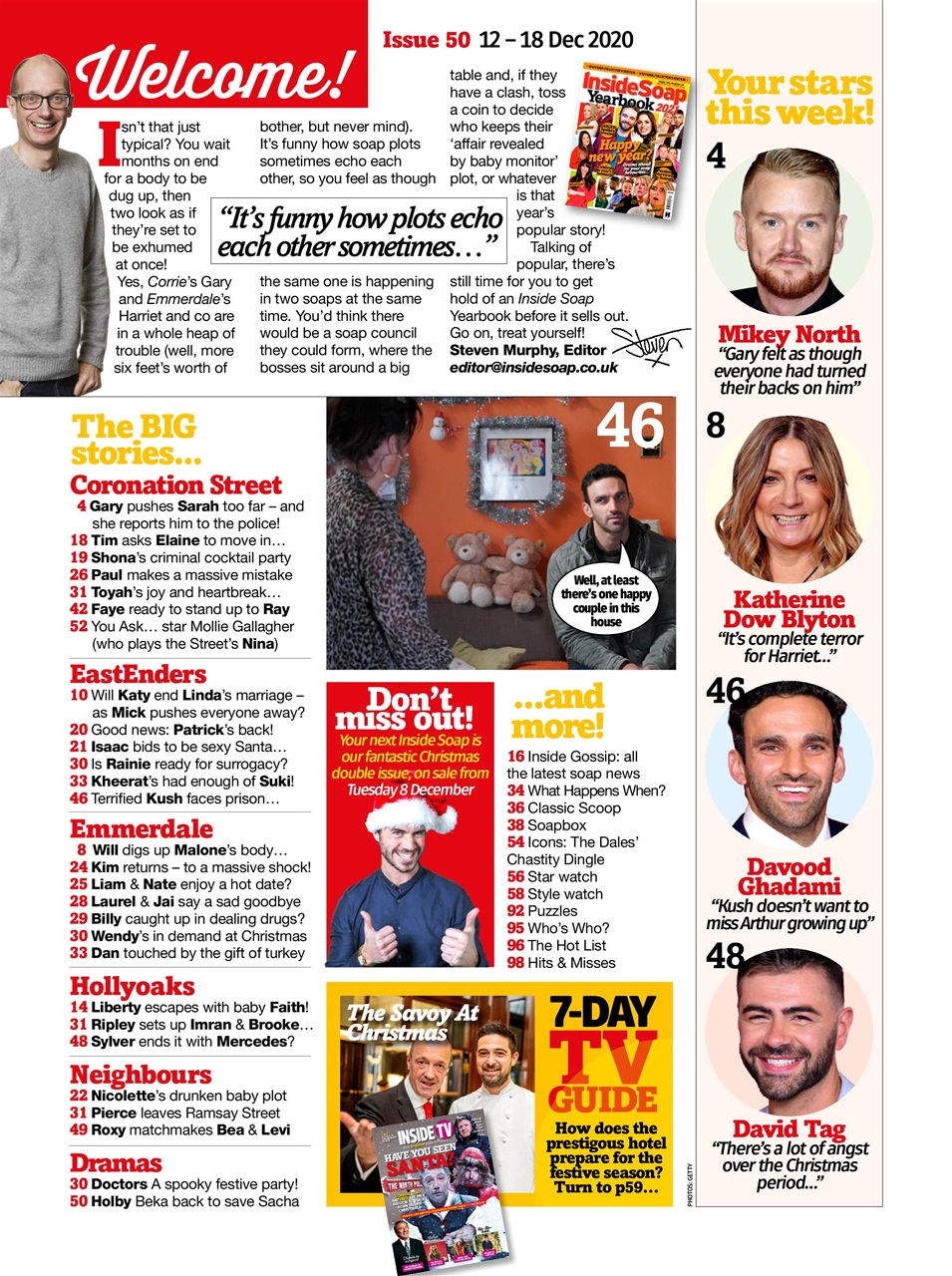 Inside Soap Preview Pages