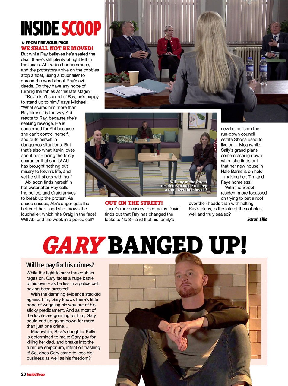 Inside Soap Preview Pages