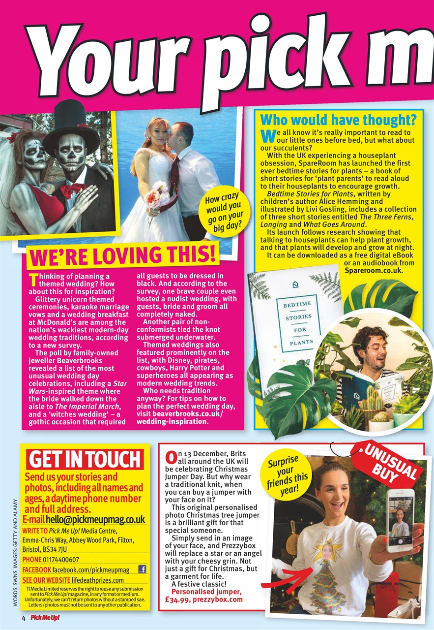 Pick Me Up Preview Pages