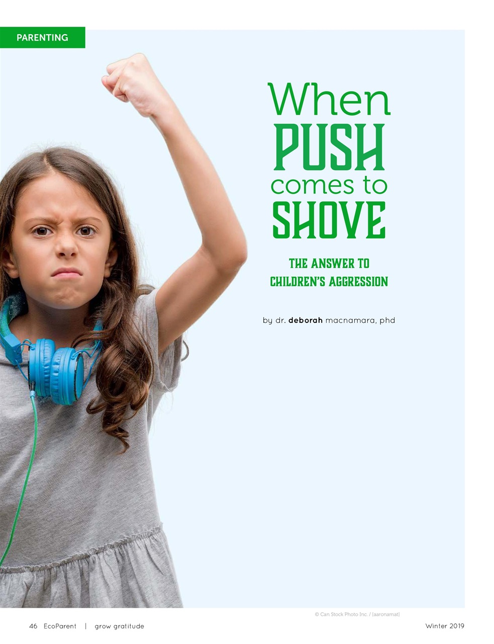 Ecoparent Magazine Preview Pages