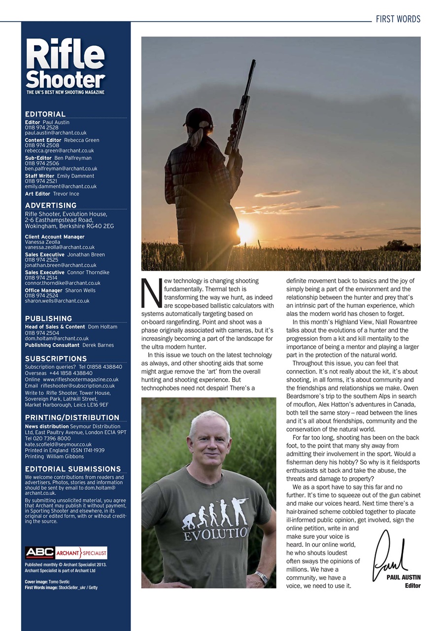 Rifle Shooter Preview Pages