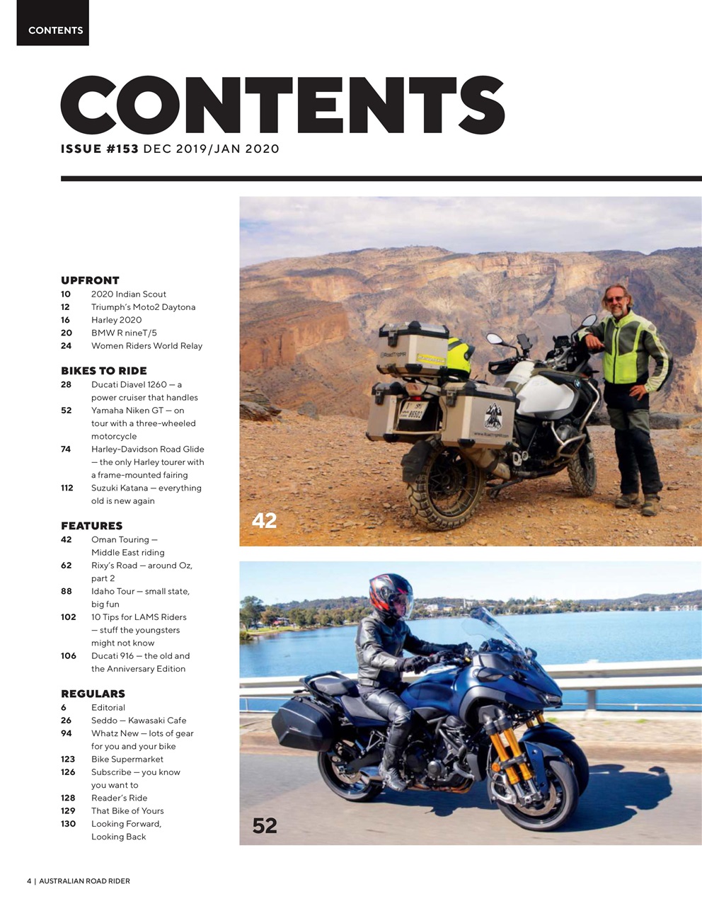 Australian Road Rider Preview Pages