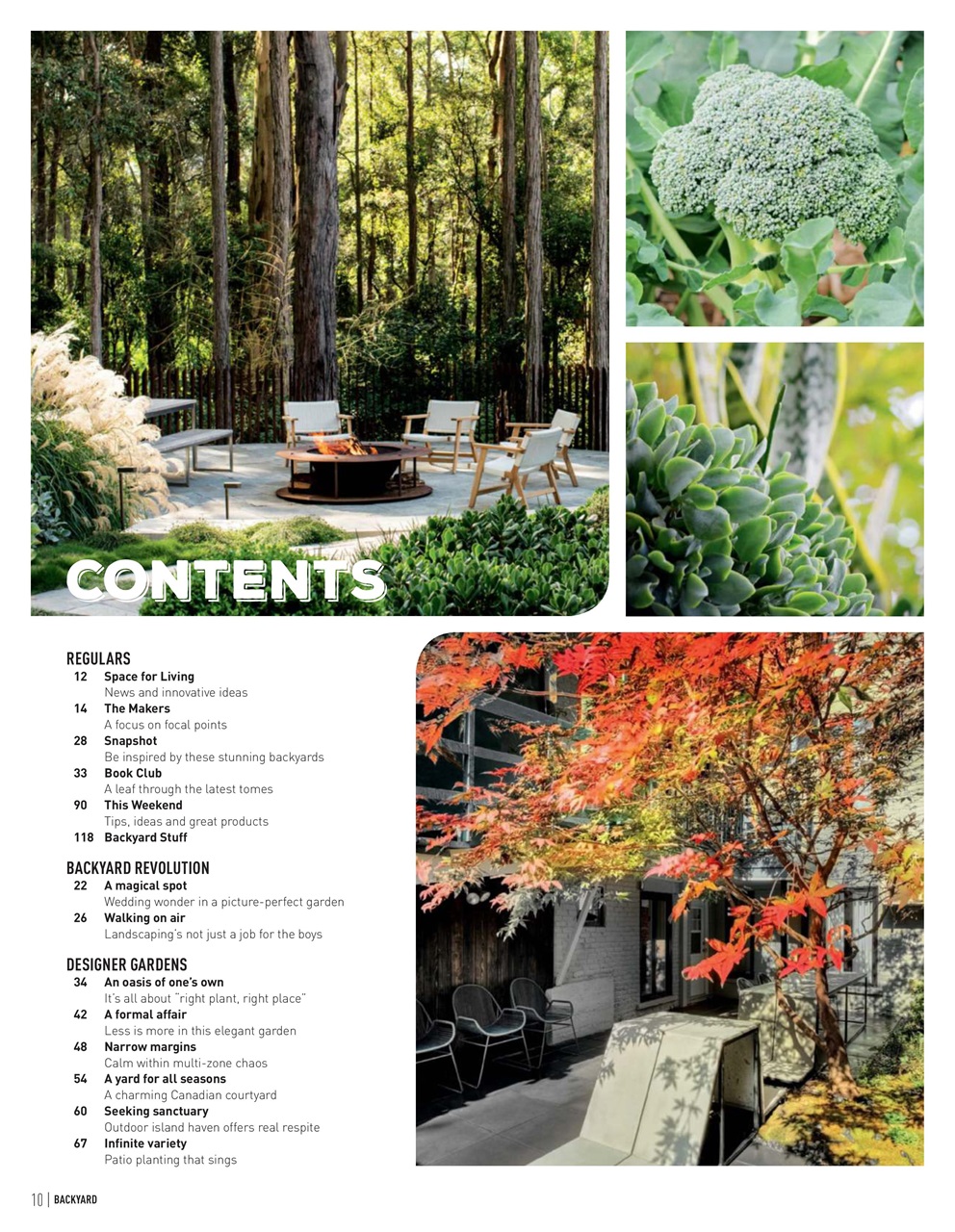 Backyard & Outdoor Living Preview Pages