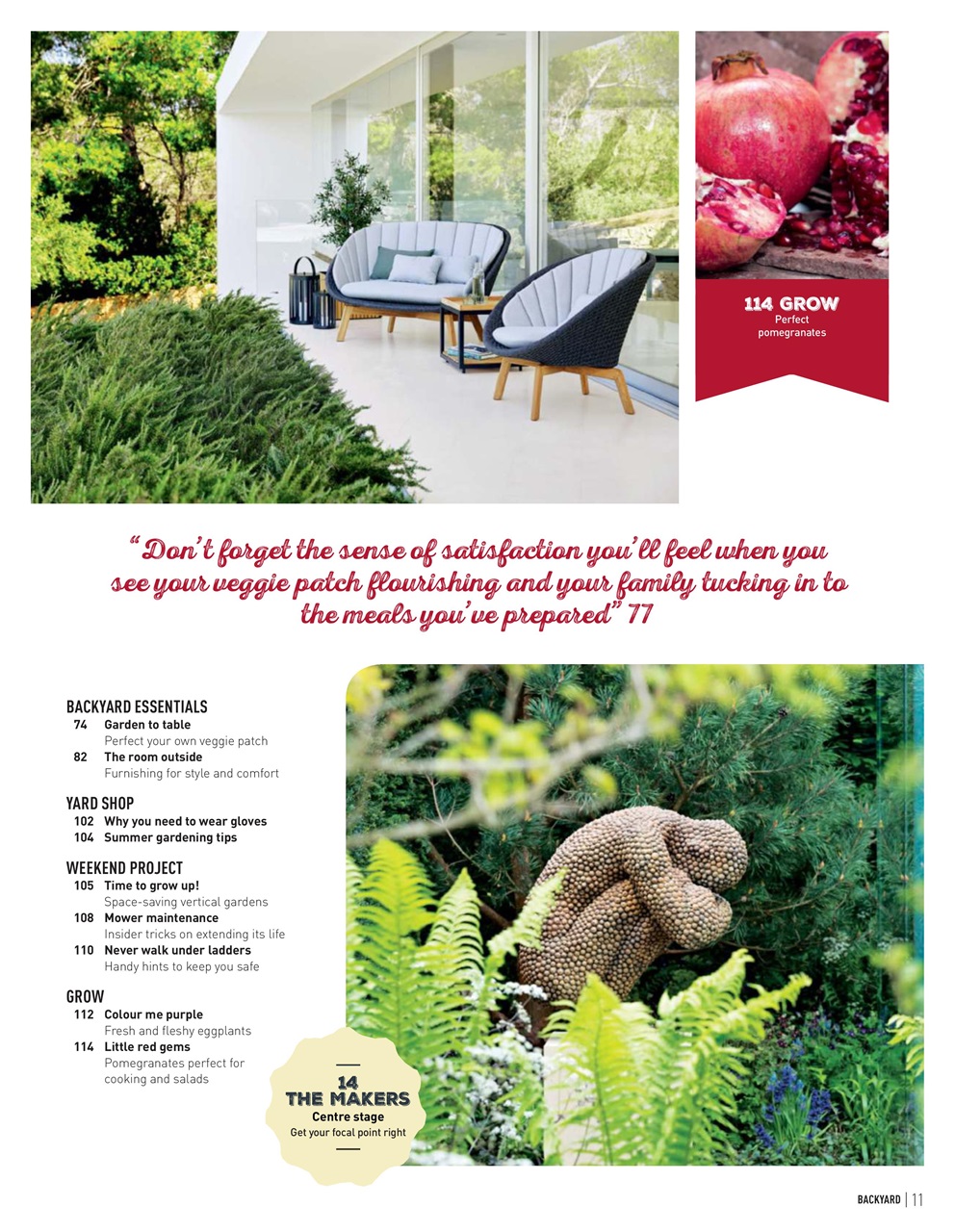 Backyard & Outdoor Living Preview Pages