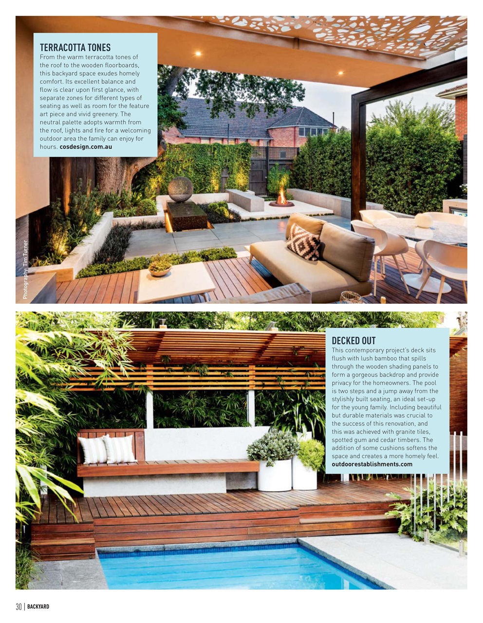 Backyard & Outdoor Living Preview Pages