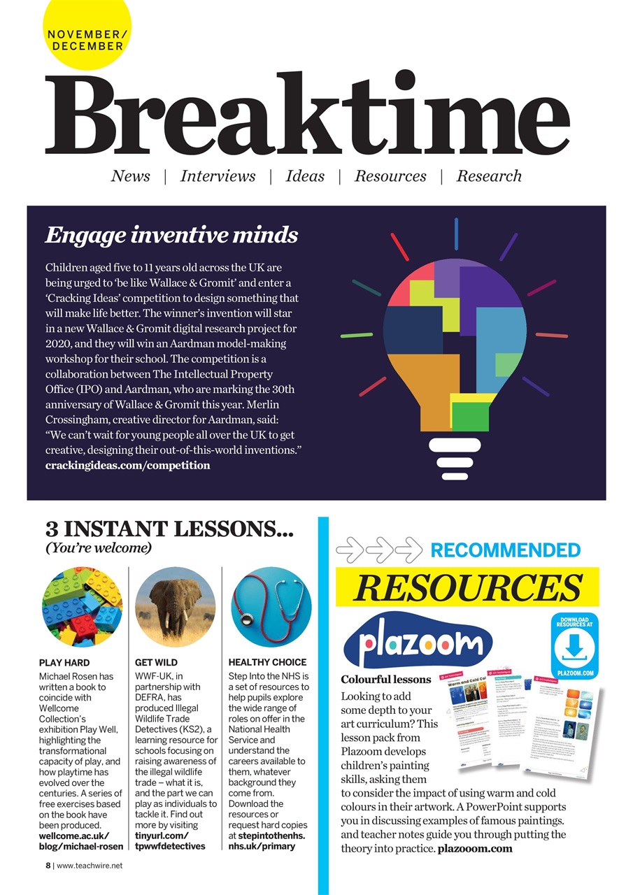 Teach Primary Preview Pages