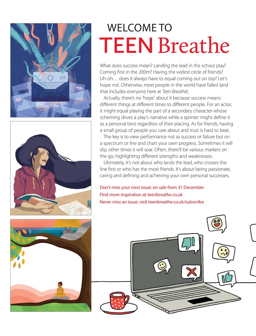 Teen Breathe Preview Pages
