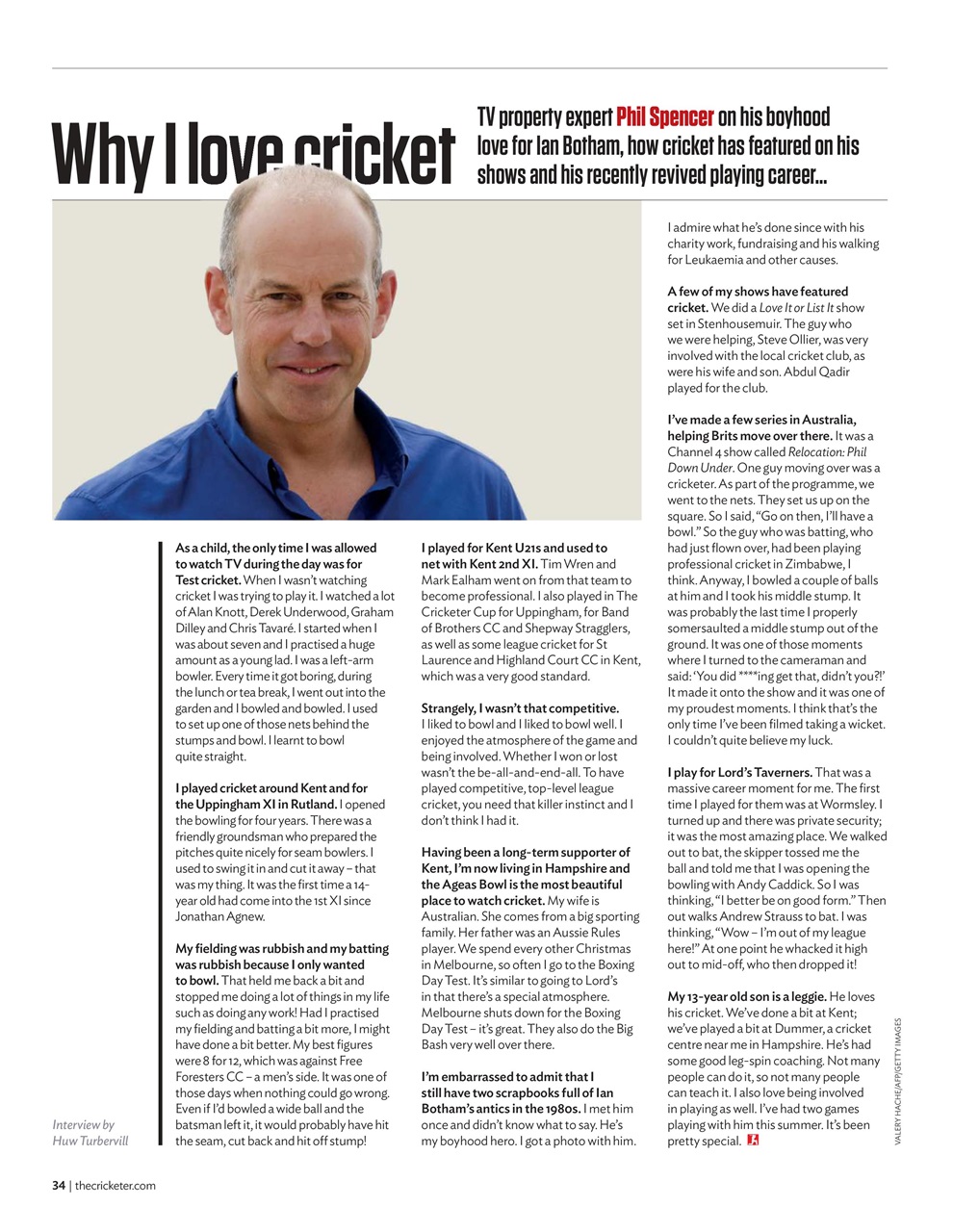 The Cricketer Magazine Preview Pages