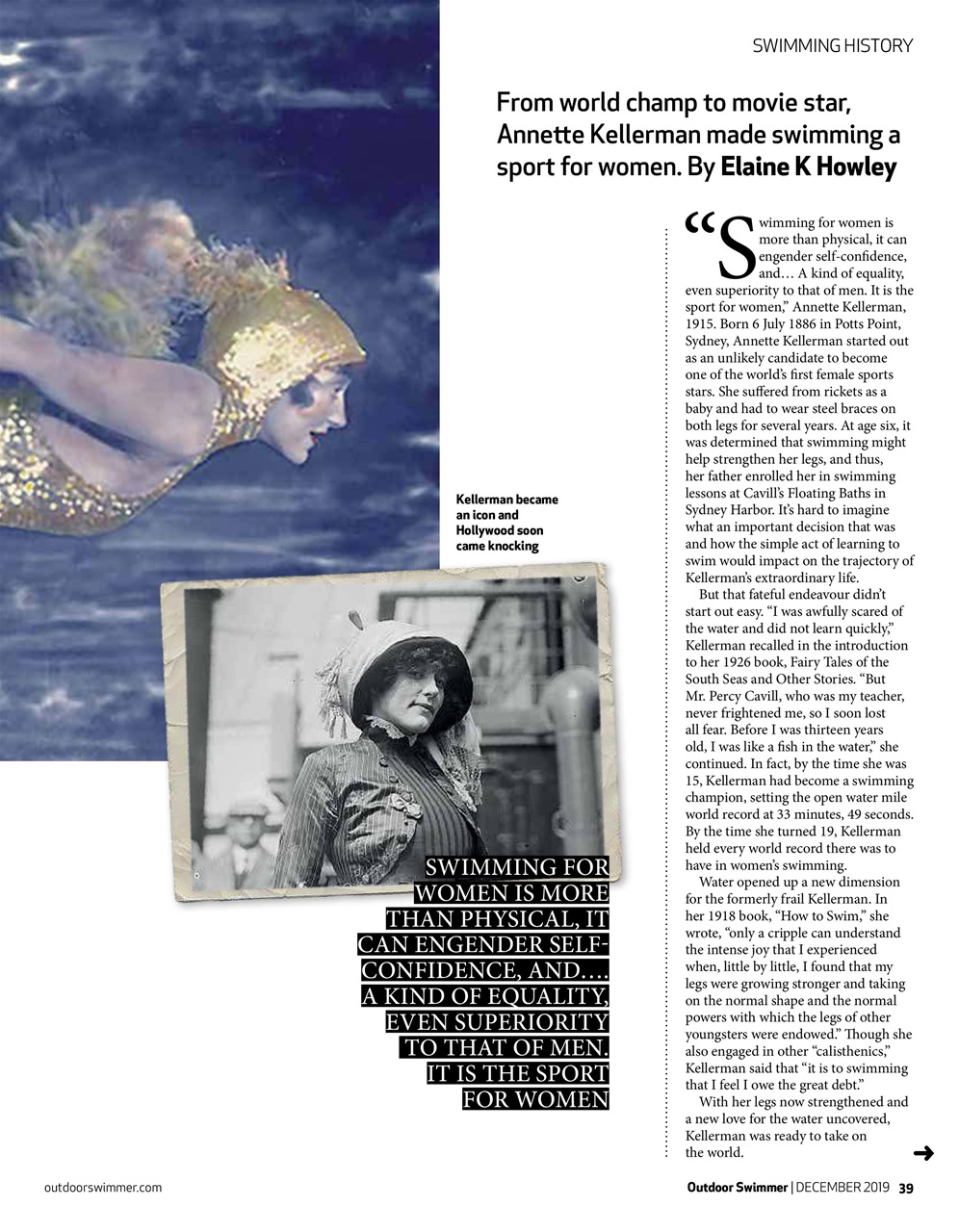 Outdoor Swimmer Preview Pages