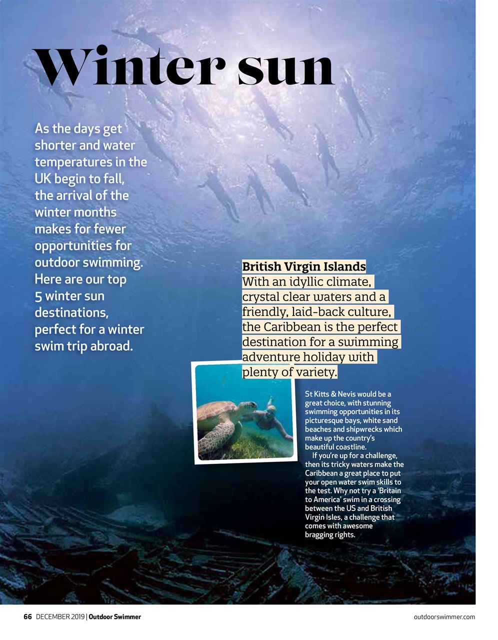 Outdoor Swimmer Preview Pages