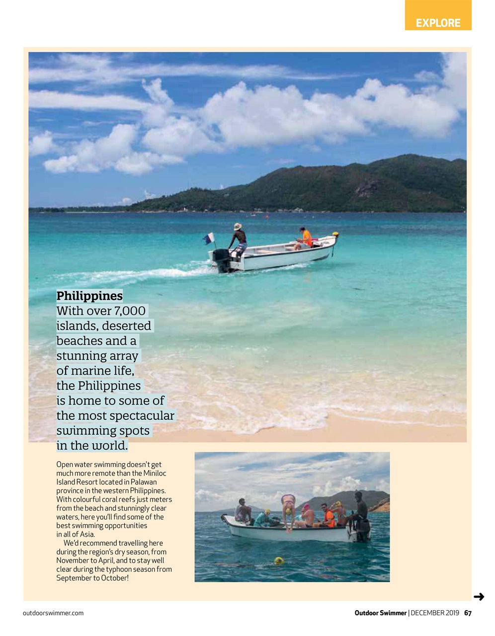 Outdoor Swimmer Preview Pages