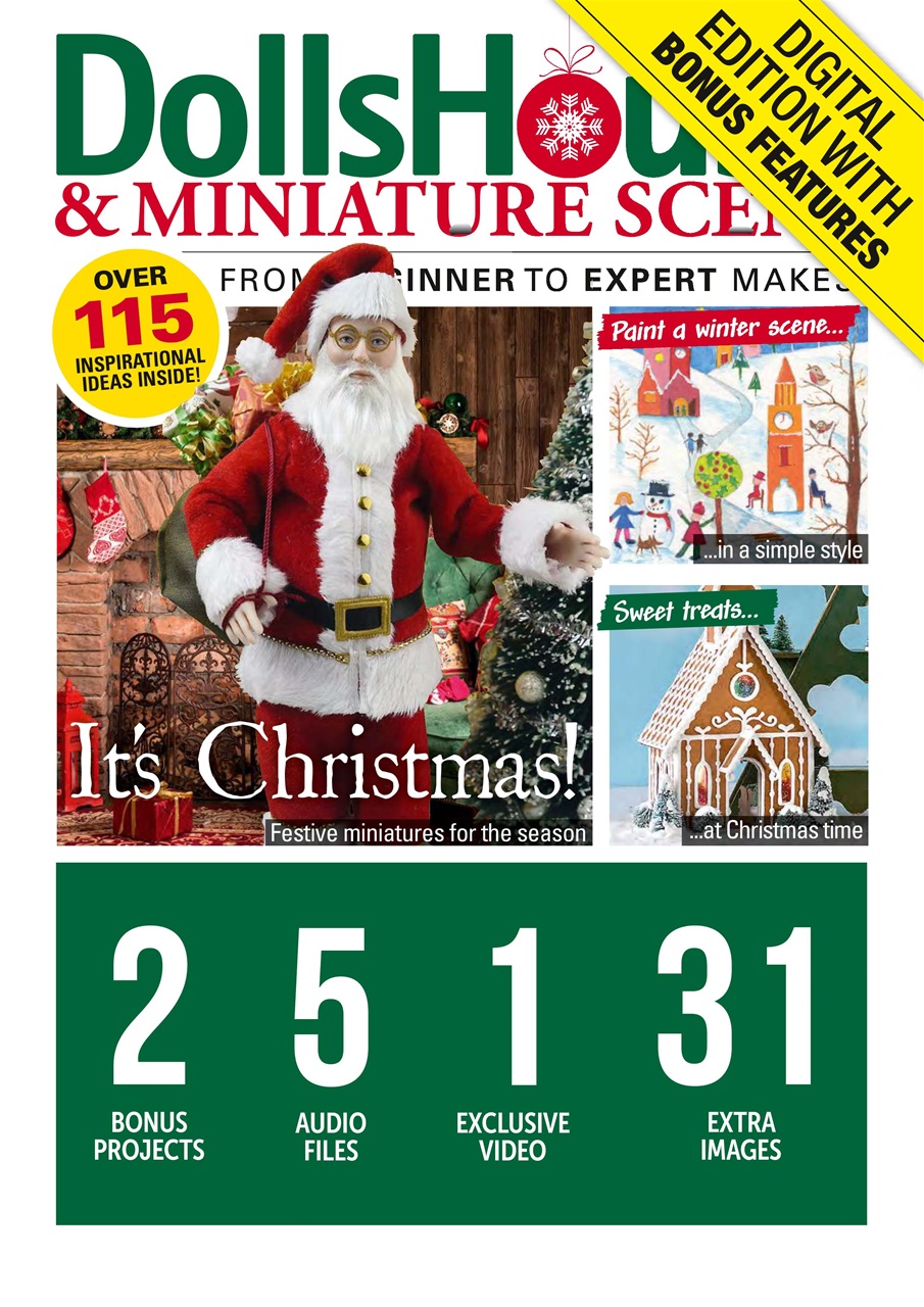 Dolls House and Miniature Scene Preview Pages