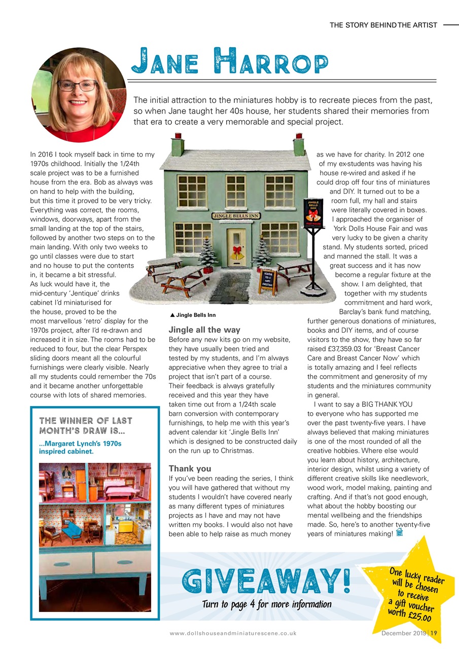 Dolls House and Miniature Scene Preview Pages