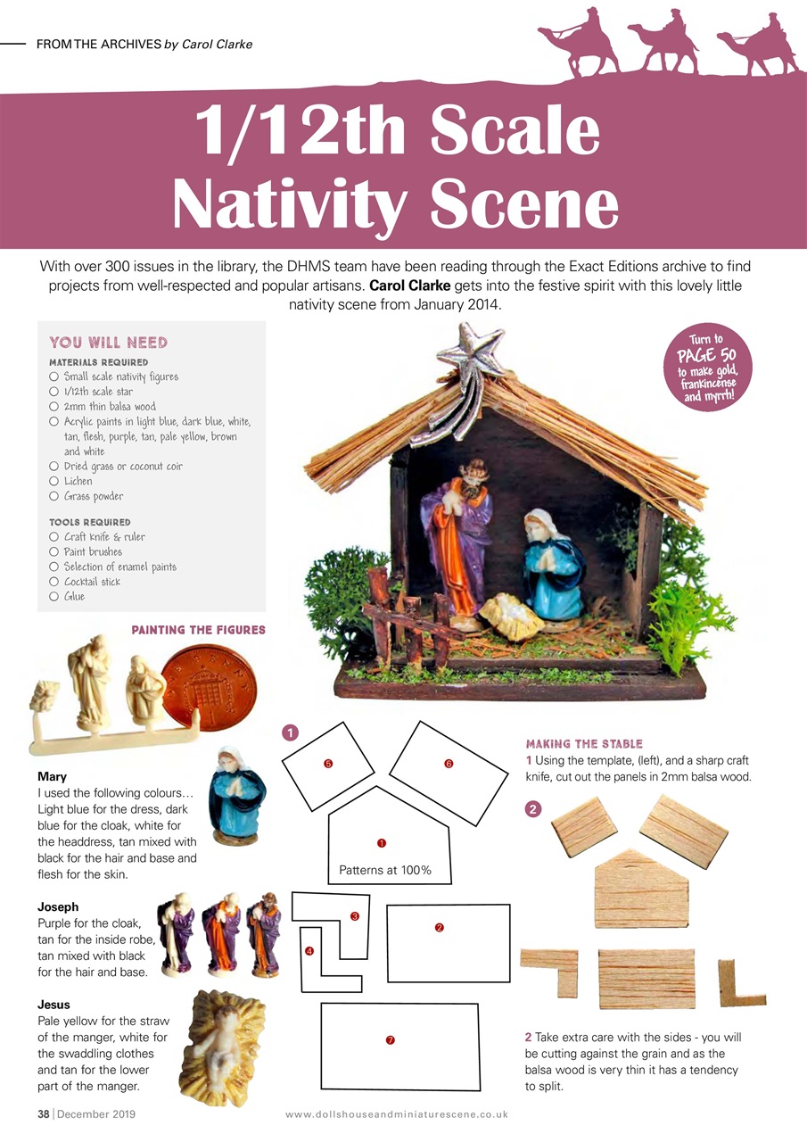 Dolls House and Miniature Scene Preview Pages