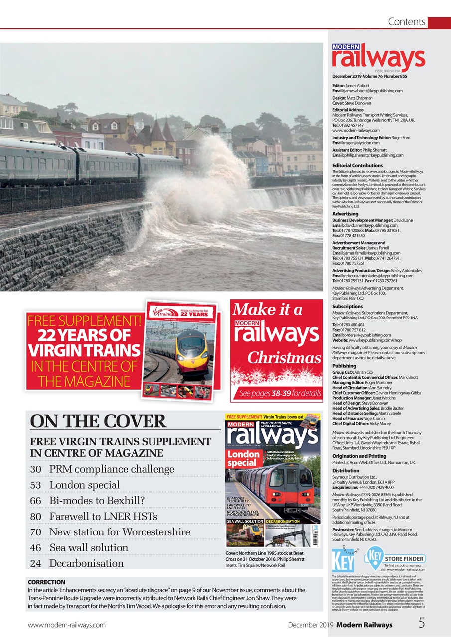 Modern Railways Preview Pages