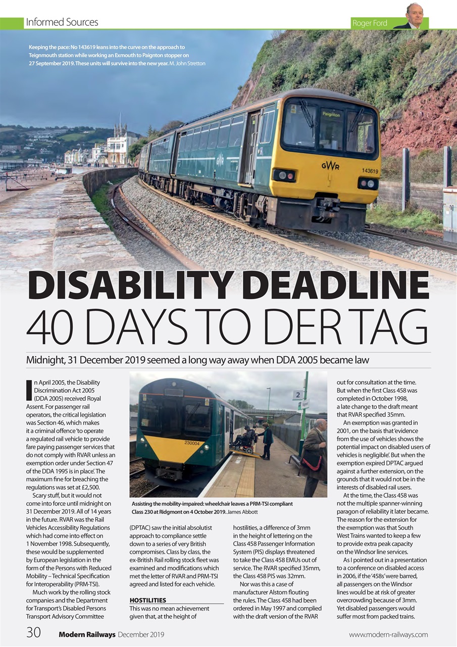 Modern Railways Preview Pages