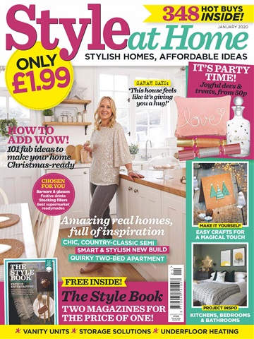 Style at Home issue January 2020