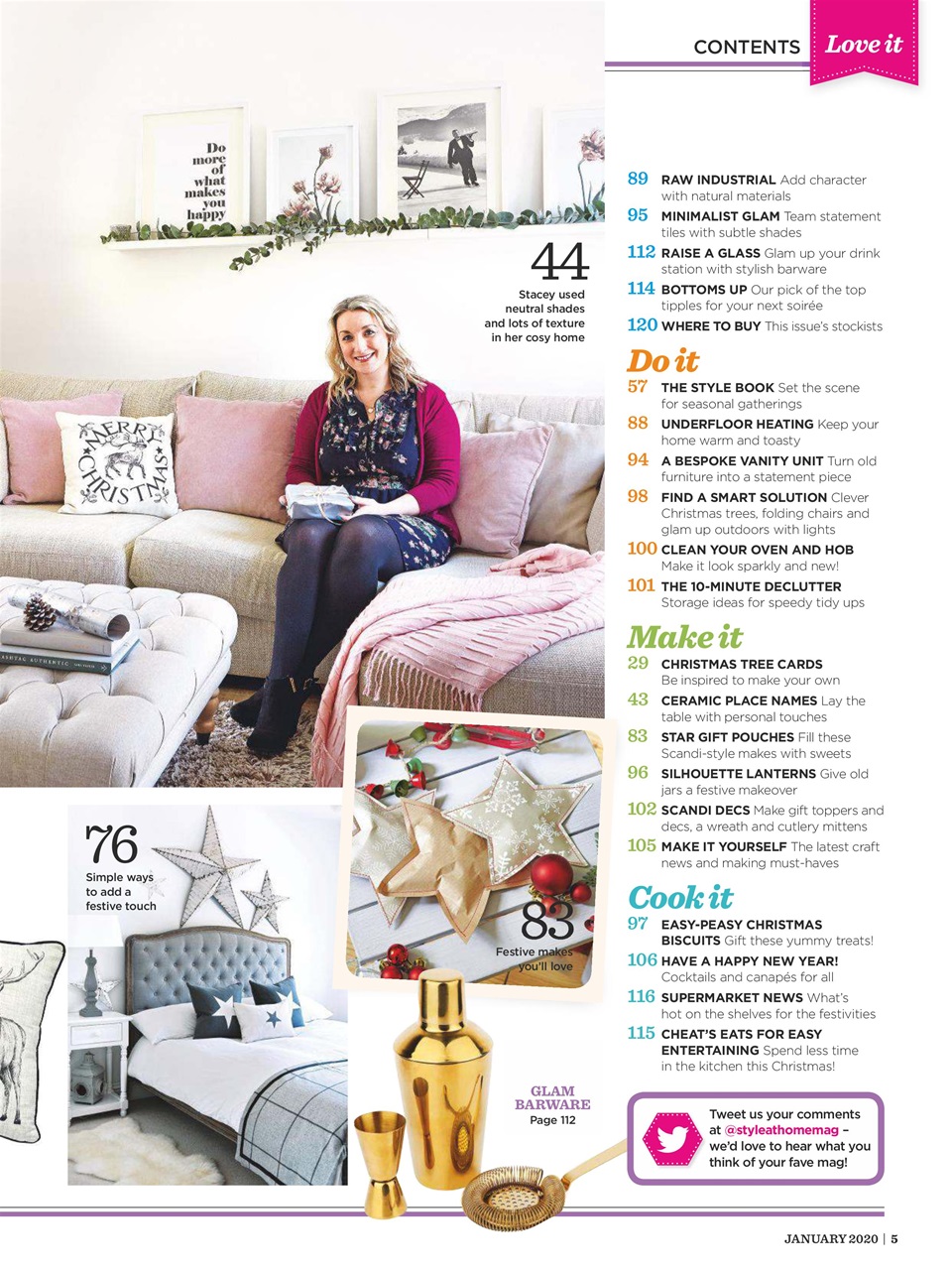 Style at Home Preview Pages