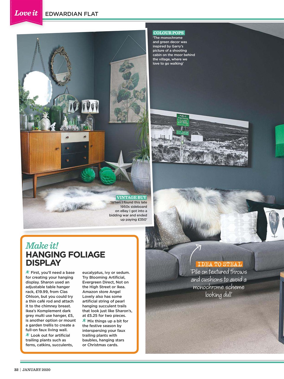 Style at Home Preview Pages