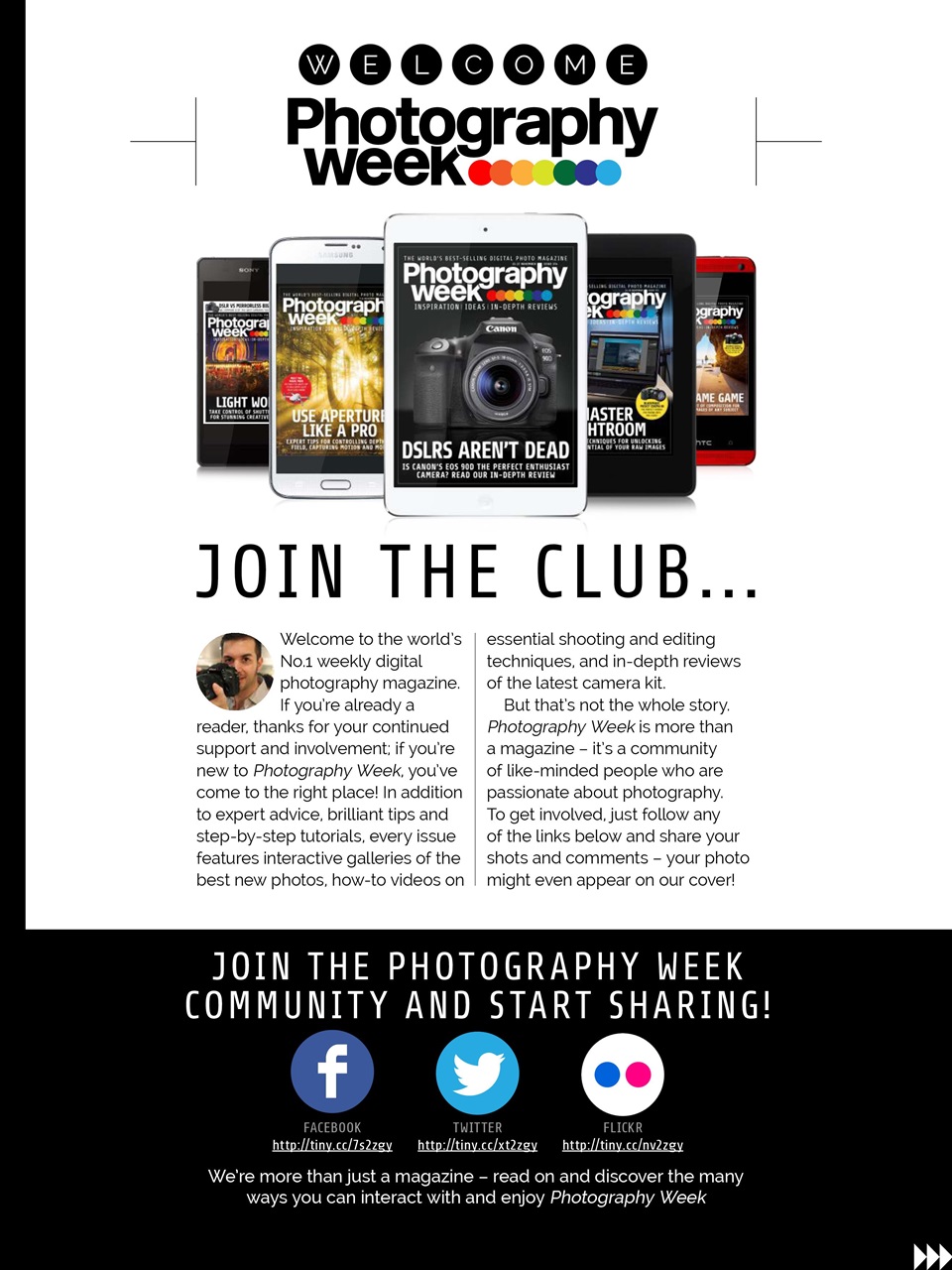 Photography Week Preview Pages